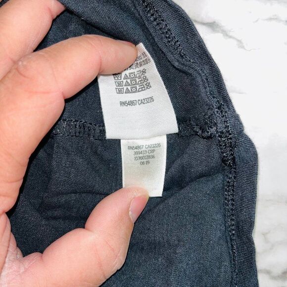 PINK Victoria's Secret | Short Sleeve Shirt Logo Print | Black | Womens | M - Picture 8 of 8